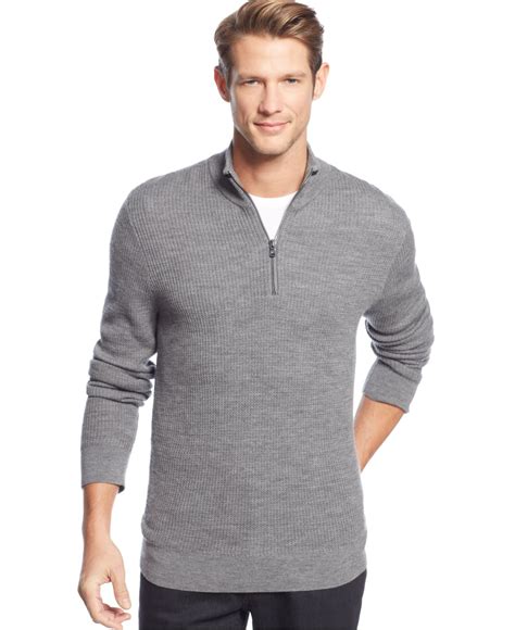 michael kors men's quarter zip|Michael Kors Men's Quarter Zip Sweaters .